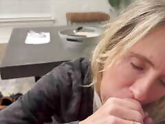 Wake her up for a Blowjob