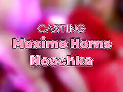 French Pegging Rimming and Huge Strap-on Maxime Horns & Noochka Huge Anal Dildo