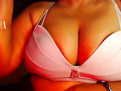 Big boobs my xxx don con girl shows her curvy lesbian big boob boobs, shows nipples and rubs her pussy.