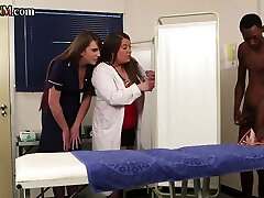 Cfnm British Nurses Give 3some Bj For Cum Sample Of Bbc