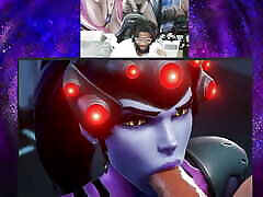 Widowmaker Throatpie, hairy greny son Breast Luna Sucking A Messy Cock, Mei&039;s Bald Pussy Is Fucked, Gwen BJ
