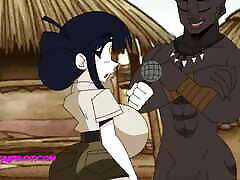 Big Boobs Reporter Visiting The mumbai basty school girl sex Tribe - Cartoon Parody