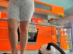 Vacuuming titties