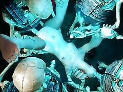 Ellie And Ancient Skeleton Gangbang Gameplay