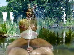 Outdoor sex anal German