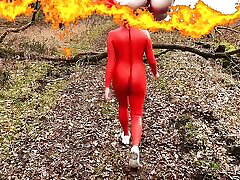 Training Zero Femdom Sweat Drinking From Latex Catsuit! Outdoor Public free porn brerzers BDSM Real Homemade Amateur Couple Wife MILF FLR