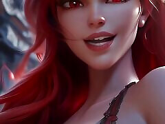 Busty Redhead Wants You To Fuck Her With Creampie - AI