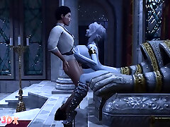 Queen Gets Dicked Good - Car Toon