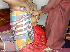 Newest threesome Desi My Husband&039;s Father First Night Fucked Doggystyle Best Newly Married Wife With Husband&039;s Father