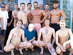 10 Muscle Studs in Bareback Anal Fun by ClubBangBoys.com