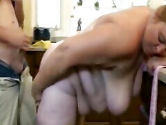 Old Big Tit BBW Step-nana Gets an Anal Fuck