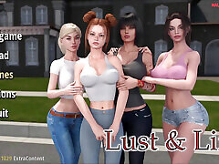 Lust and Life 02 - Big Tits Roommate Seducing Pervert Dude with Her Huge Boobs - 3D Porn Game
