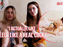 Ersties - Sexy Selvaggia & Daniela Have Hot Lesbian Sex With a Strap On