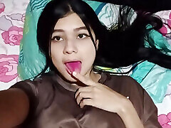 I ENTER MY STEPSISTER&039;S ROOM WHILE SHE WAS DOING HER HOMEWORK, AND INSTEAD OF DOING HER HOMEWORK SHE BEGINS TO SEDUCE ME