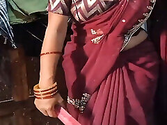 Tight Pussy Desi Bhabhi in Saree Fucked Hard by Devar in Hindi Audio