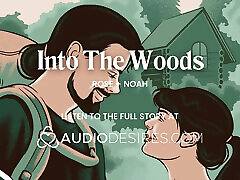 ASMR Audio Porn: Couple Fucking in the Woods - Outdoor Public Sex with Oral & Anal Play - Erotic Audio Story
