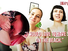 Ersties - Hot Lesbians Sally & Delfine Do Naughty Things In a Room
