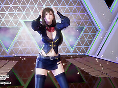 MMD CHUNG HA - Algorithm Tifa Hot Kpop Dance Final seachamador reais Uncensored 4K 60FPS