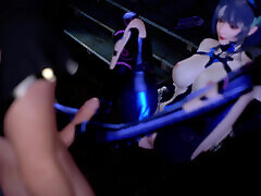 3D seachadian mature Boobs Slut Cosplayer Wearing Cute Dress Got Fucked