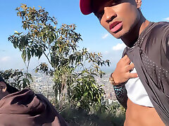 fucking in the middle of the road after sports