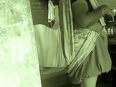 Indian housewife cooking romance porn video