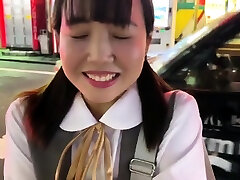 Tan Japanese gyaru in POV handjob blowjob rimjob orgy