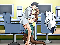 Workplace Lust: The Perv Boss and His Busty aisa riggs - Anime Hentai, Eng Sub