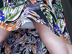 Looking Up Aunts Dress you Naughty Boy - Mature BBW Slut Mom loves girl vag free sex nude cams Hairy Pussy