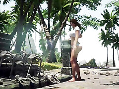 Tomb Rider Lara Craft Parody sex therapy private Game Play Part 01.1