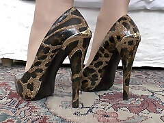 Your Wish Day 1! Cum on Sexy High Heel Feet, POV, JOI, Lady Victoria Valente
