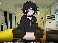 My Femboy Roommate - 18 Year Old Femboy Wakes Me up with a Sloppy Blowjob