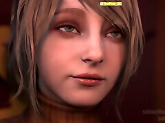 Resident Evil - Ashley and Sheva Encounter By BaronStrap WM Animation 3D Hentai Sound