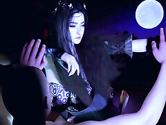 Bigboobs Warrior Serve Deepthroat - 3D Animation 278