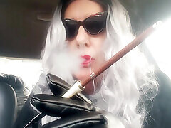 TS GRANDMA LOVES TO SMOKE MORE120 MENTHOLS IN HER CAR CD TS LADYBOY
