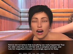 Awam Real Fuck - Patricia Invites Sophia to the Sauna - They End up Sharing a Massive BBC Right There