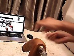 Live julie meadows max Anal Fucking Machine with huge dildo