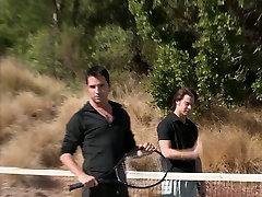 Breath taking shemales ex cougar in hardcore MMF threesome with two studs