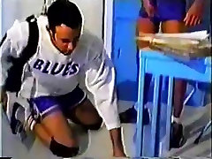 Go Blues!!! Fucking bareback with coach