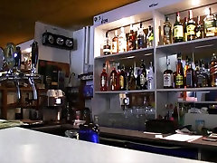 European barmaid Lenka gives head and railed in the porn videos squirting for cash