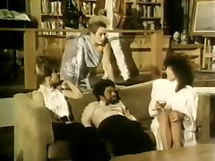 Michelle Davy, John Leslie, Jamie Gillis in classic silksilk stockings clip