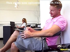 Busty blonde nurse