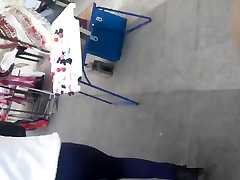 spy sexy ass in street romanian