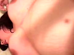 Making a pregnant friend cum on my cock