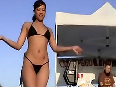 Sluts competing on a stage