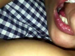 My extreme ass and pussy play carioca bitch friend sucks his fingers from her ass