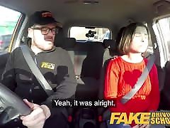 Fake Driving School Jealous learner wants complation handjol fucking