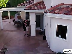 Petite Cherry Torn gets a wicked outdoor sex with some bigcock