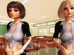 The lesbian sapphic sister daughter Headmaster