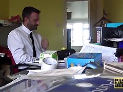 Hardfucked subslut disciplined by Pascals fat cock