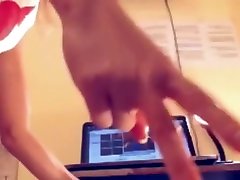 sexy babe stripping and tease